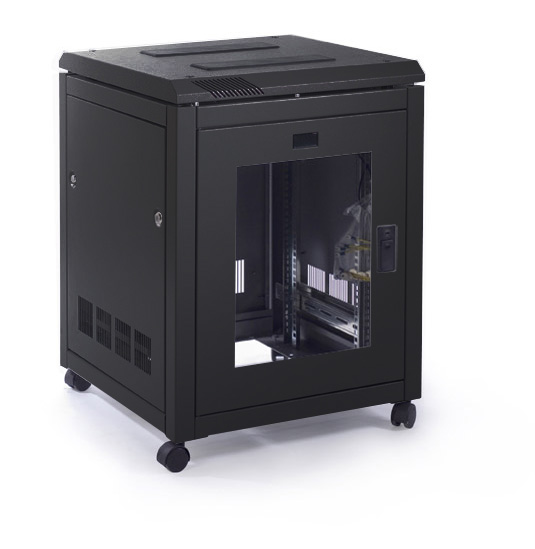Prism PI 12u 600mm Wide x 600mm Deep Data Cabinet Flatpack