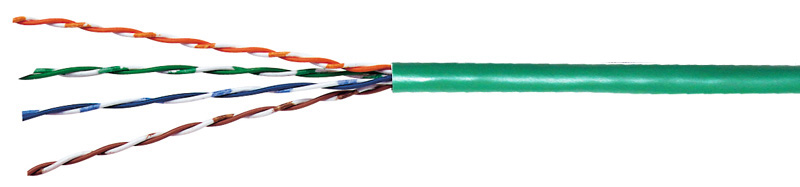 Excel Category 5e UTP 4 Pair Cable (PVC) Excel 100-065 Cat5e Cable UTP PVC 4 Pair - 305mtr Box