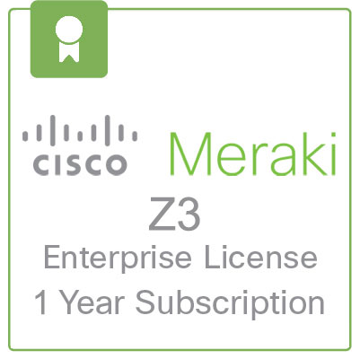 CISCO Meraki Z3 Enterprise License and Support
