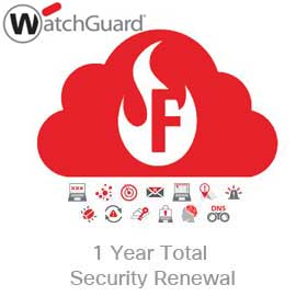 WatchGuard Total Security Suite Renewal Upgrade for Firebox Cloud XLarge