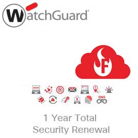 WatchGuard Total Security Suite Renewal Upgrade for Firebox Cloud Small