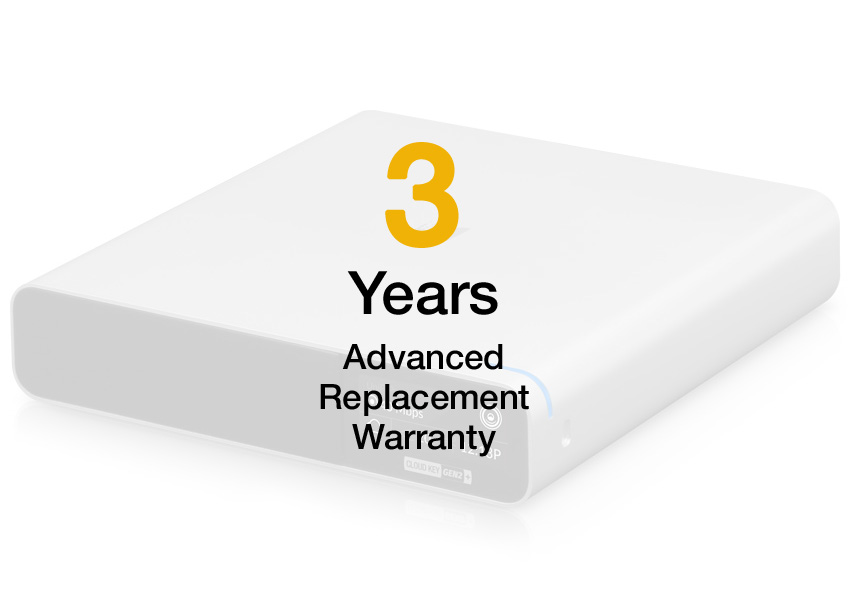 Extended Hardware Warranty for Ubiquiti Networks UCK-G2-PLUS