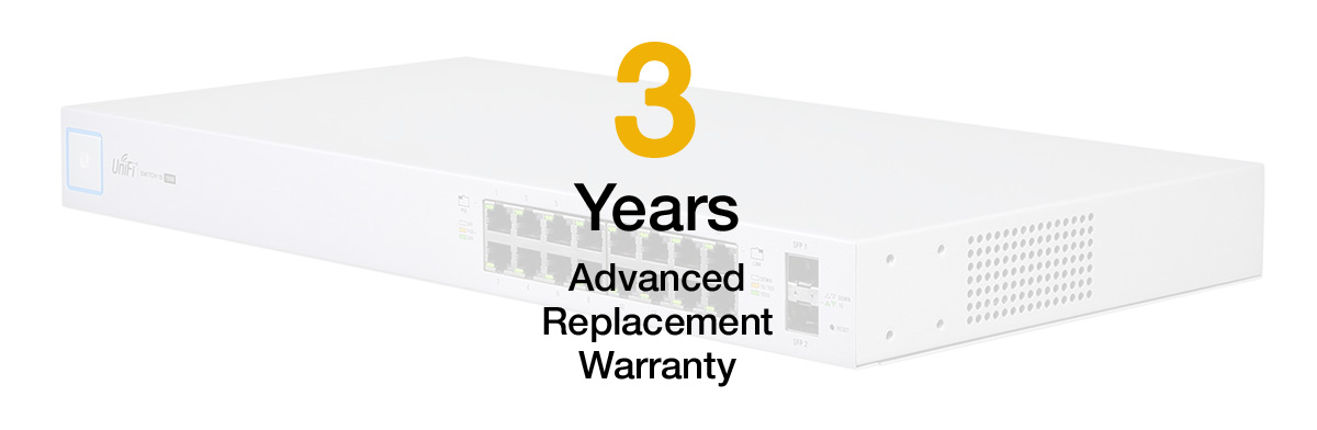 Extended Hardware Warranty for Ubiquiti Networks US-16-150W