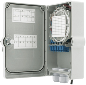 Fibre Distribution Box IP65 Rated - SC Connectors
