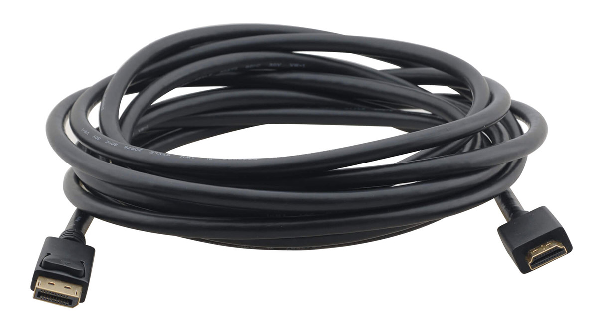 You Recently Viewed Kramer DisplayPort (M) to HDMI (M) Cable Image