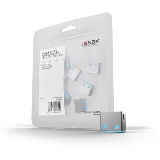 You Recently Viewed Lindy USB Port Blocker, Without Key - Pack of 10 Image