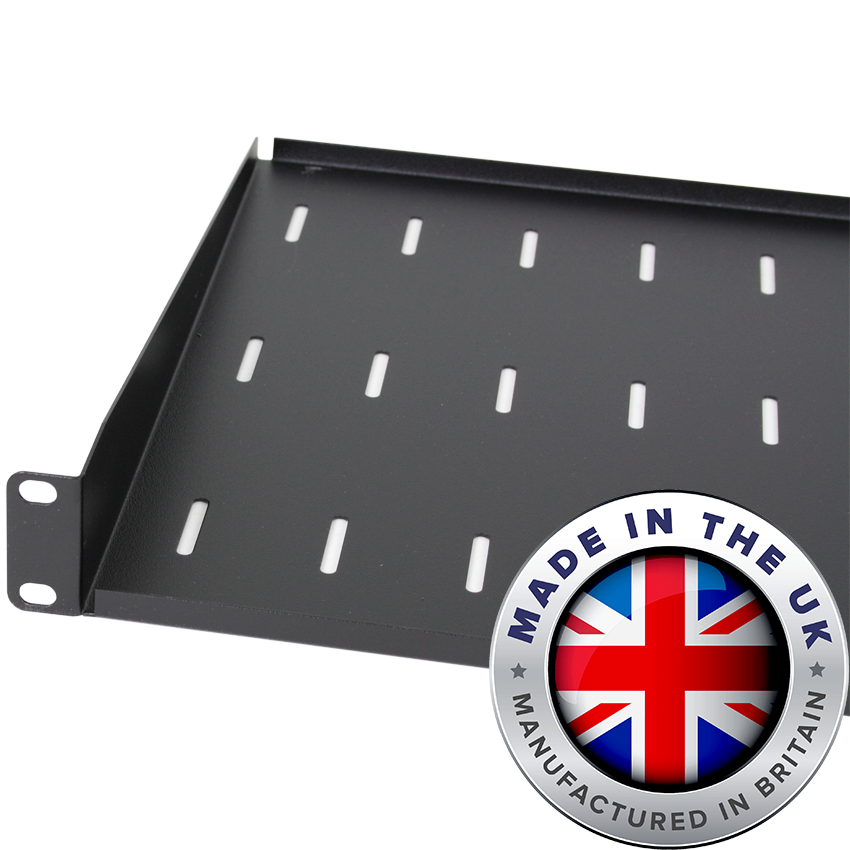 Customers Also Purchased 300mm Deep UK Made Front Mounting Modem Shelf (1u) Image