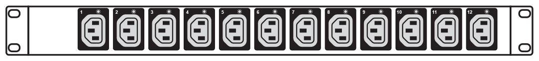 You Recently Viewed Austin Hughes 1 Phase Basic Horizontal PDU, C13 Sockets, 230V, 3m Cord Image
