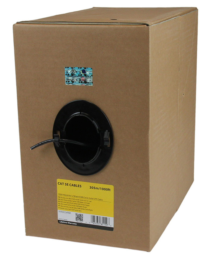 You Recently Viewed StarTech 1000ft Bulk Cat 5e Ethernet Cable - Solid - CMR-Rated Image