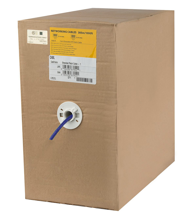 You Recently Viewed StarTech 1000ft Bulk Cat6 Ethernet Cable - Stranded - CM-Rated Image