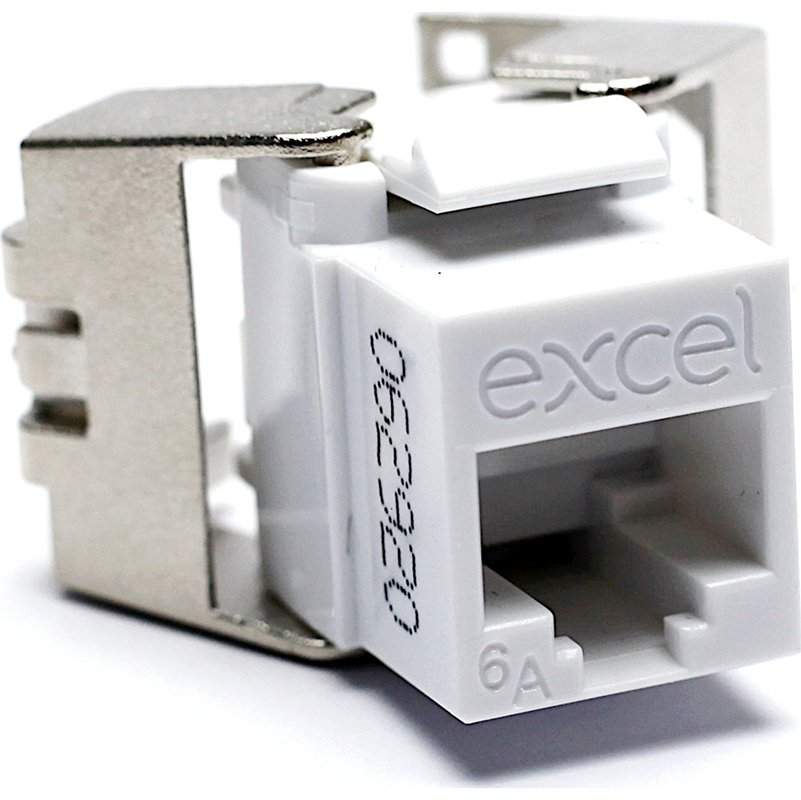 You Recently Viewed Excel Nordics Cat6A Low Profile UTP Keystone Jack Image
