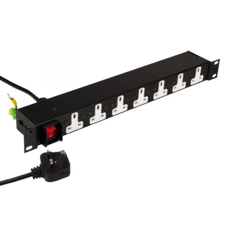 You Recently Viewed Olson 7 Way 19 Inch 1U Horizontal 13A Rack Mount Plug PDU Image