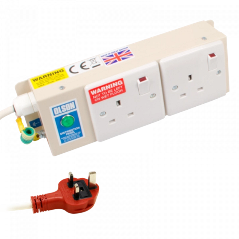 You Recently Viewed Olson Hospital Grade 13A Switched Socket Neon Flat Box PDU Image