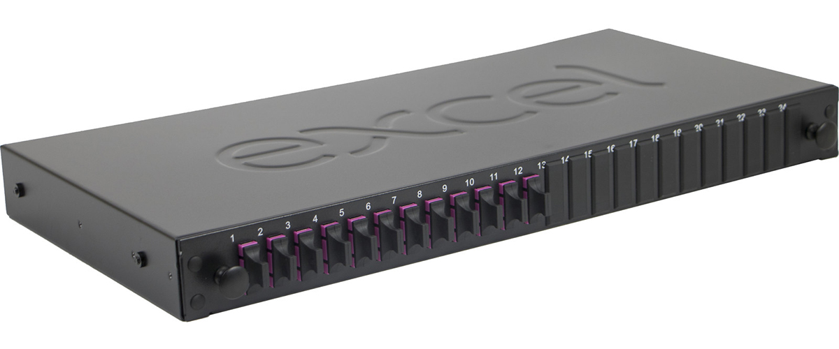 You Recently Viewed Enbeam 24 Way OM4 Fibre Optic Panel - Duplex Image