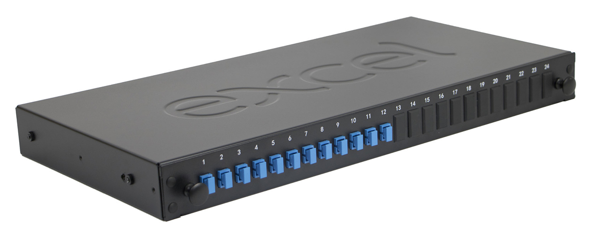 You Recently Viewed Enbeam 24 Way Multimode Fibre Optic Panel - SC Simplex Image