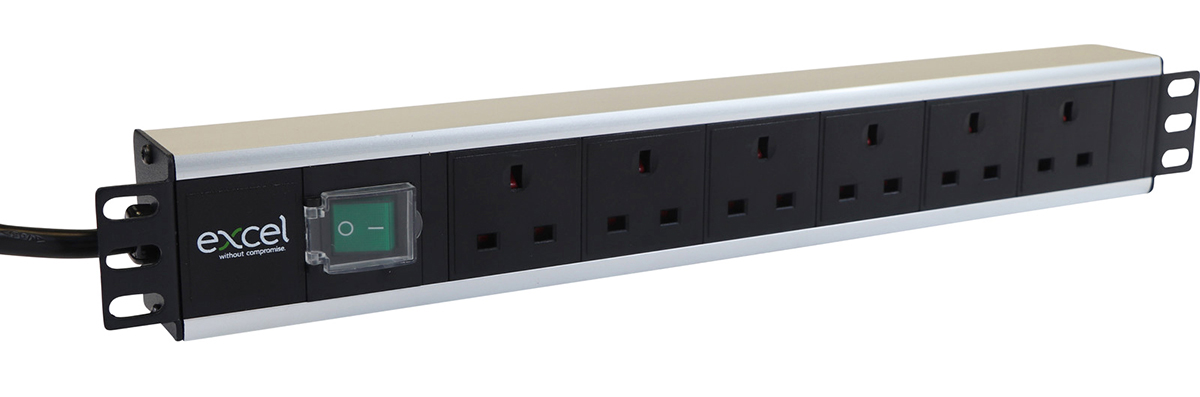 You Recently Viewed Excel UK Socket PDU, 16A Plug - Switched Image