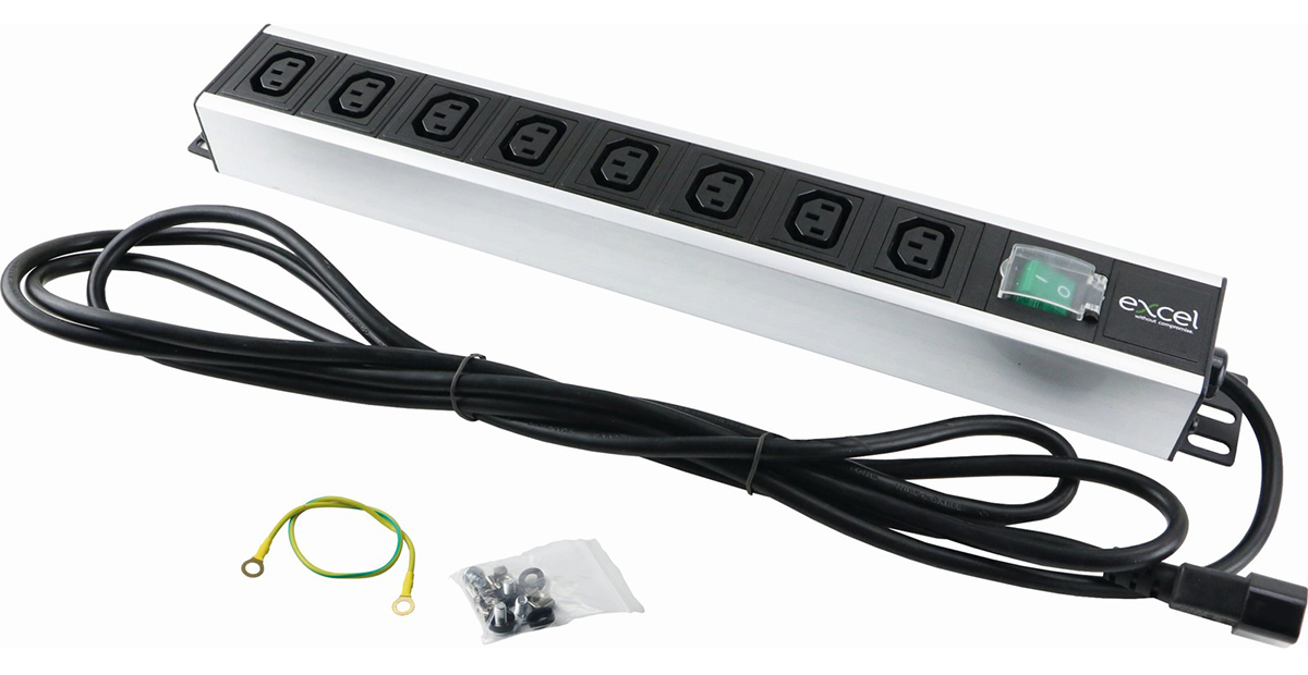 You Recently Viewed Excel IEC C13 Vertical PDU, C14 plug Image