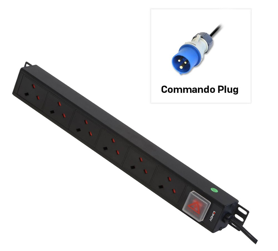 You Recently Viewed Lindy UK Vertical PDU with Commando Plug Image