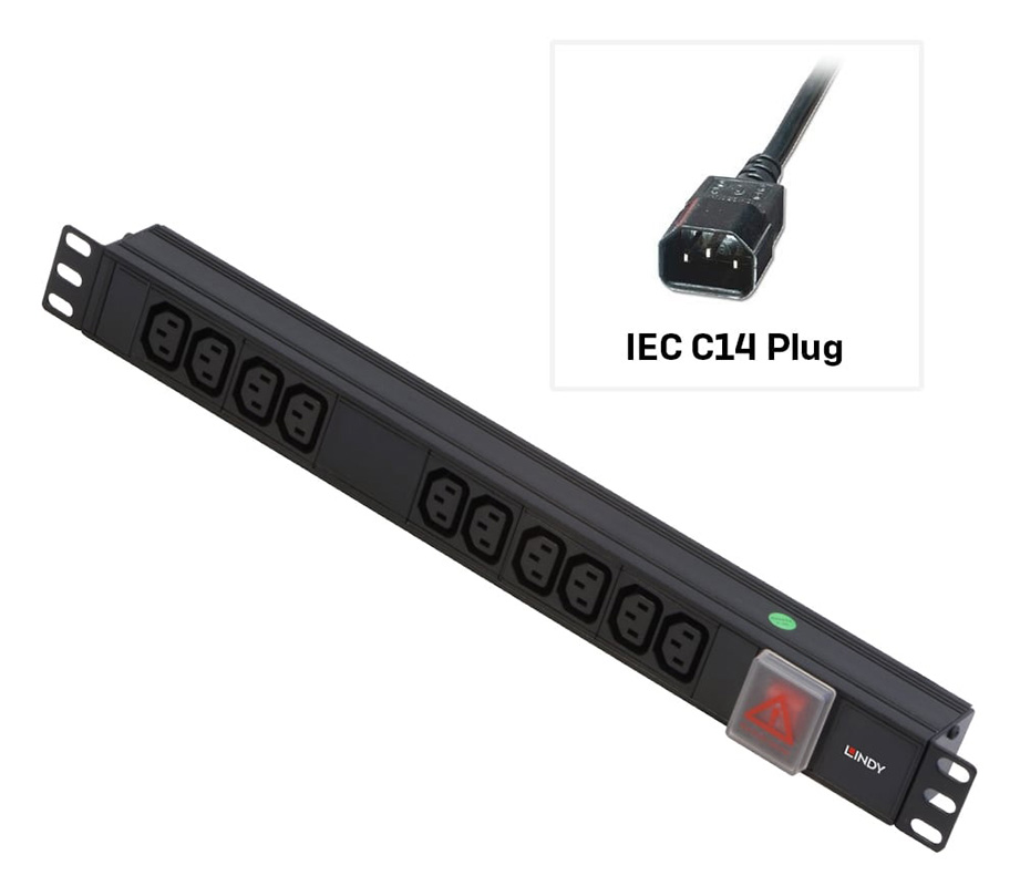 You Recently Viewed Lindy 1U IEC Horizontal PDU w/ IEC Mains Cable Image