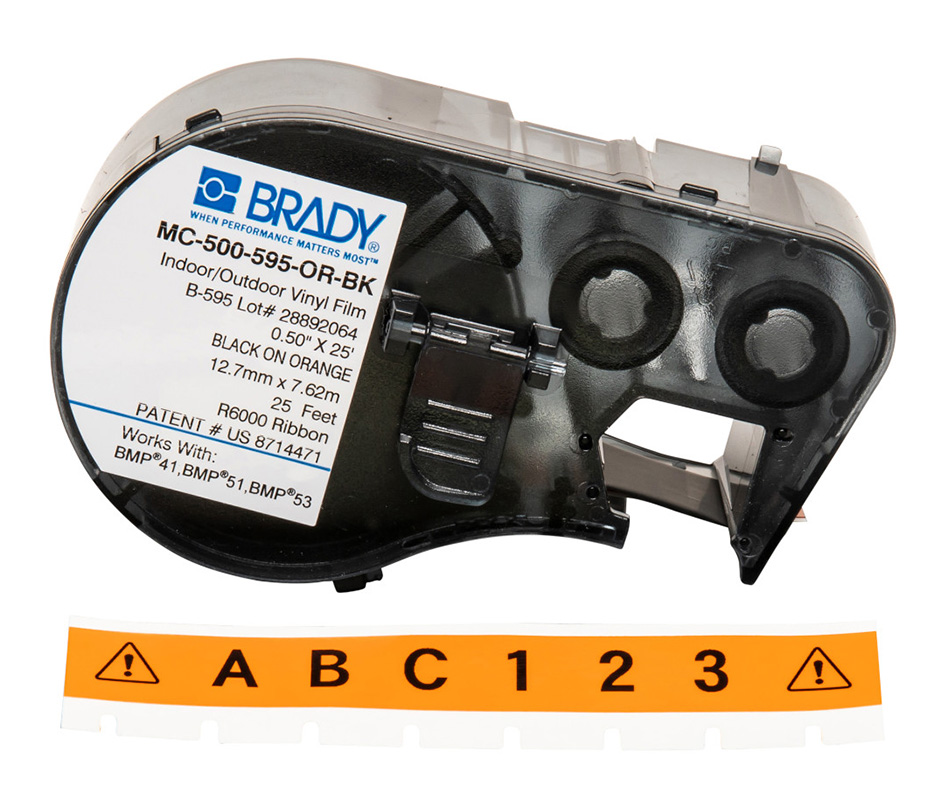 You Recently Viewed Brady B-595 Indoor/Outdoor Vinyl Labels Image