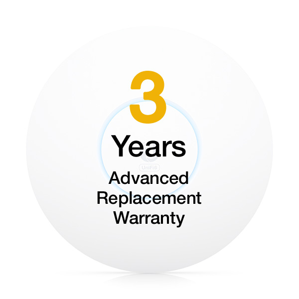 You Recently Viewed Extended Hardware Warranty for Ubiquiti Networks U6-ENTERPRISE Image