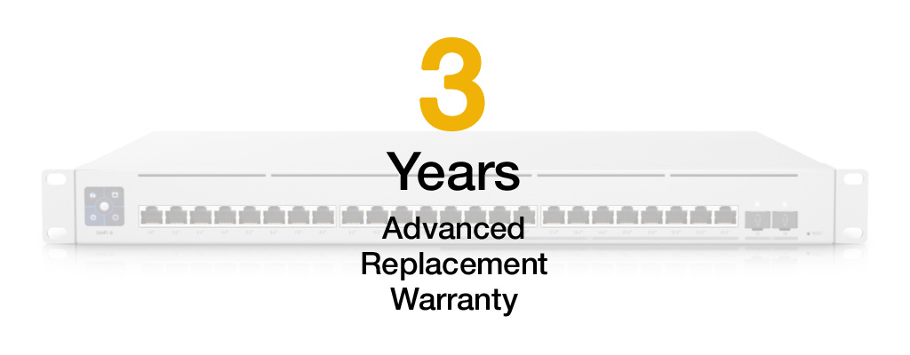 You Recently Viewed Extended Hardware Warranty for Ubiquiti Networks USW-ENTERPRISE-24-POE Image