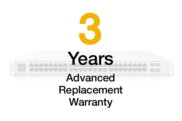 You Recently Viewed Extended Hardware Warranty for Ubiquiti Networks USW-ENTERPRISE-48-POE Image