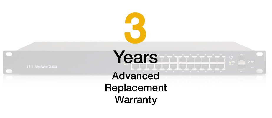 You Recently Viewed Extended Hardware Warranty for Ubiquiti Networks ES-24-250W Image