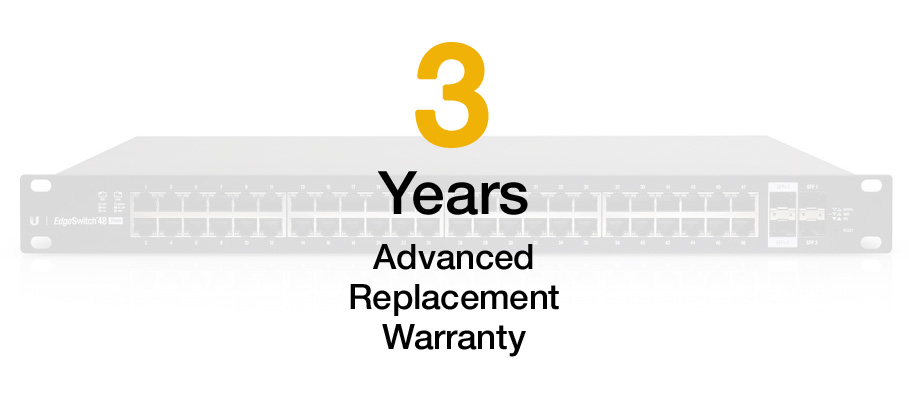 You Recently Viewed Extended Hardware Warranty for Ubiquiti Networks ES-48-500W Image