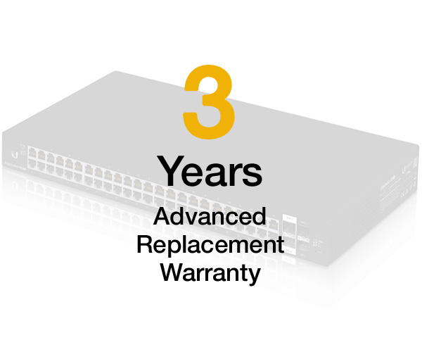 You Recently Viewed Extended Hardware Warranty for Ubiquiti Networks ES-48-LITE Image