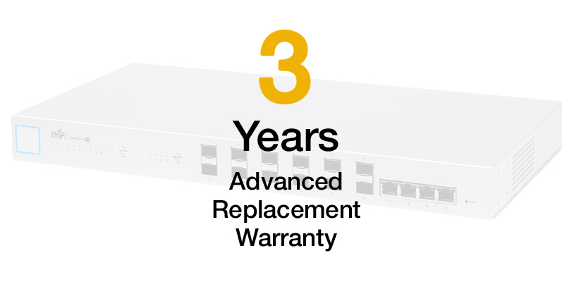 You Recently Viewed Extended Hardware Warranty for Ubiquiti Networks US-16-XG Image