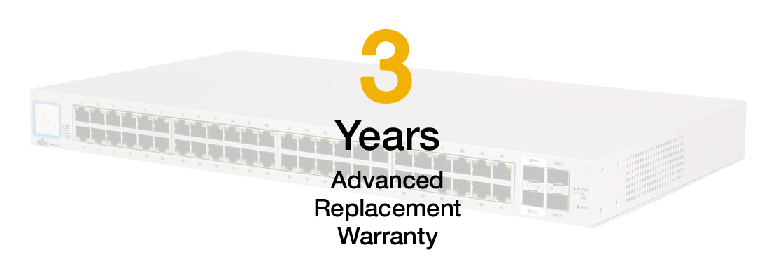 You Recently Viewed Extended Hardware Warranty for Ubiquiti Networks US-48-500W Image