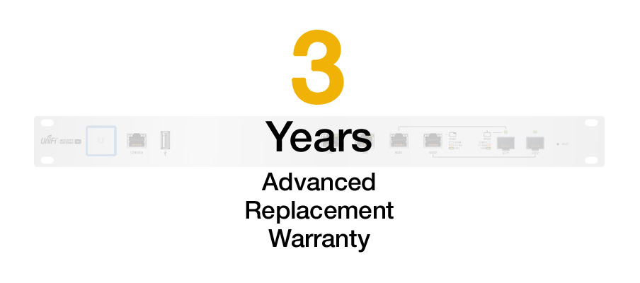 You Recently Viewed Extended Hardware Warranty for Ubiquiti Networks USG-PRO-4 Image