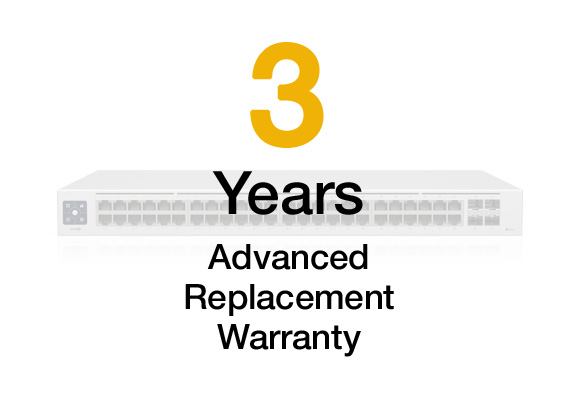 You Recently Viewed Extended Hardware Warranty for Ubiquiti Networks USW-48-POE Image