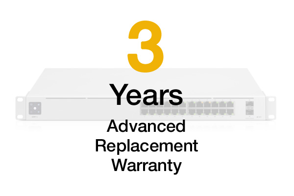 You Recently Viewed Extended Hardware Warranty for Ubiquiti Networks USW-PRO-24 Image