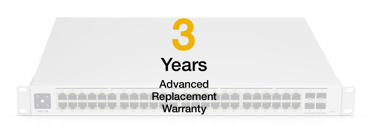You Recently Viewed Extended Hardware Warranty for Ubiquiti Networks USW-PRO-48 Image