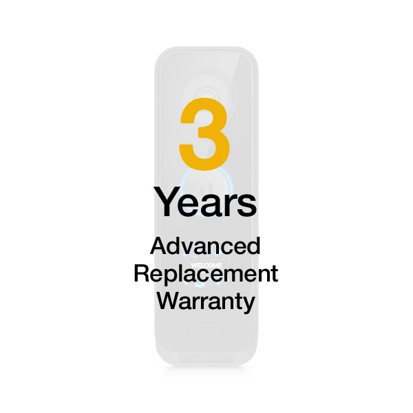 You Recently Viewed Extended Hardware Warranty for Ubiquiti Networks UVC-G4-DOORBELL-PRO Image