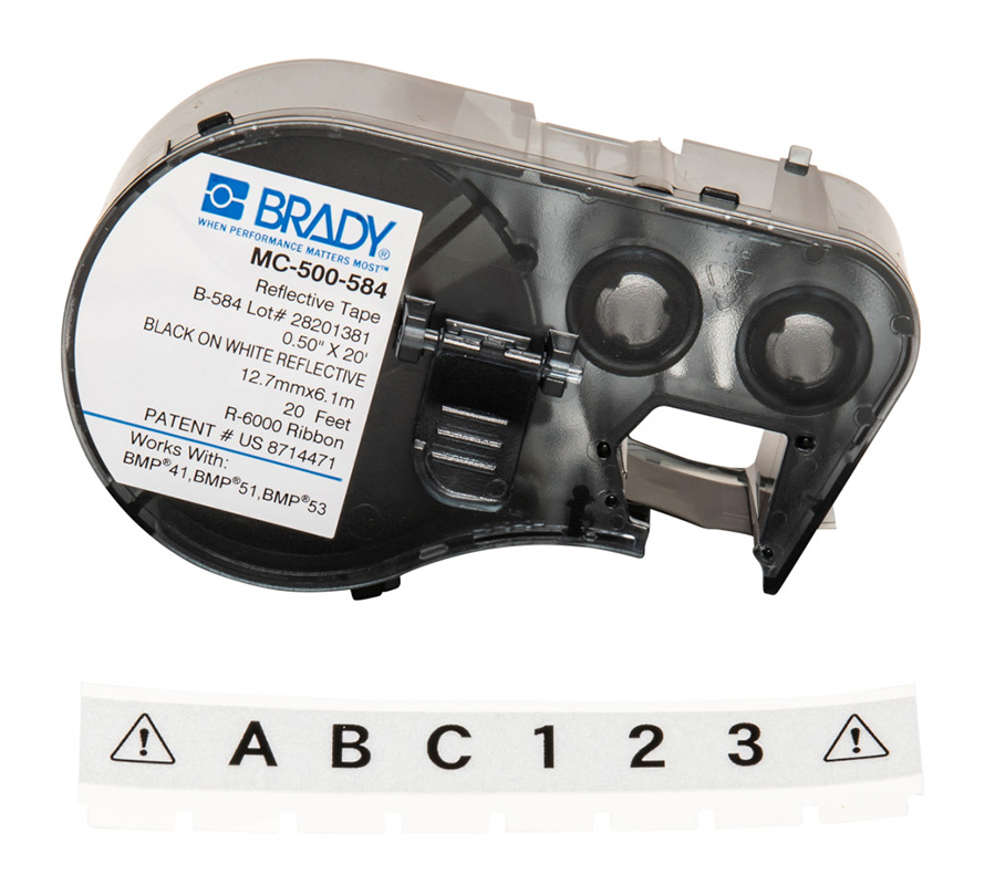 You Recently Viewed Brady B-584 Reflective Labels Image