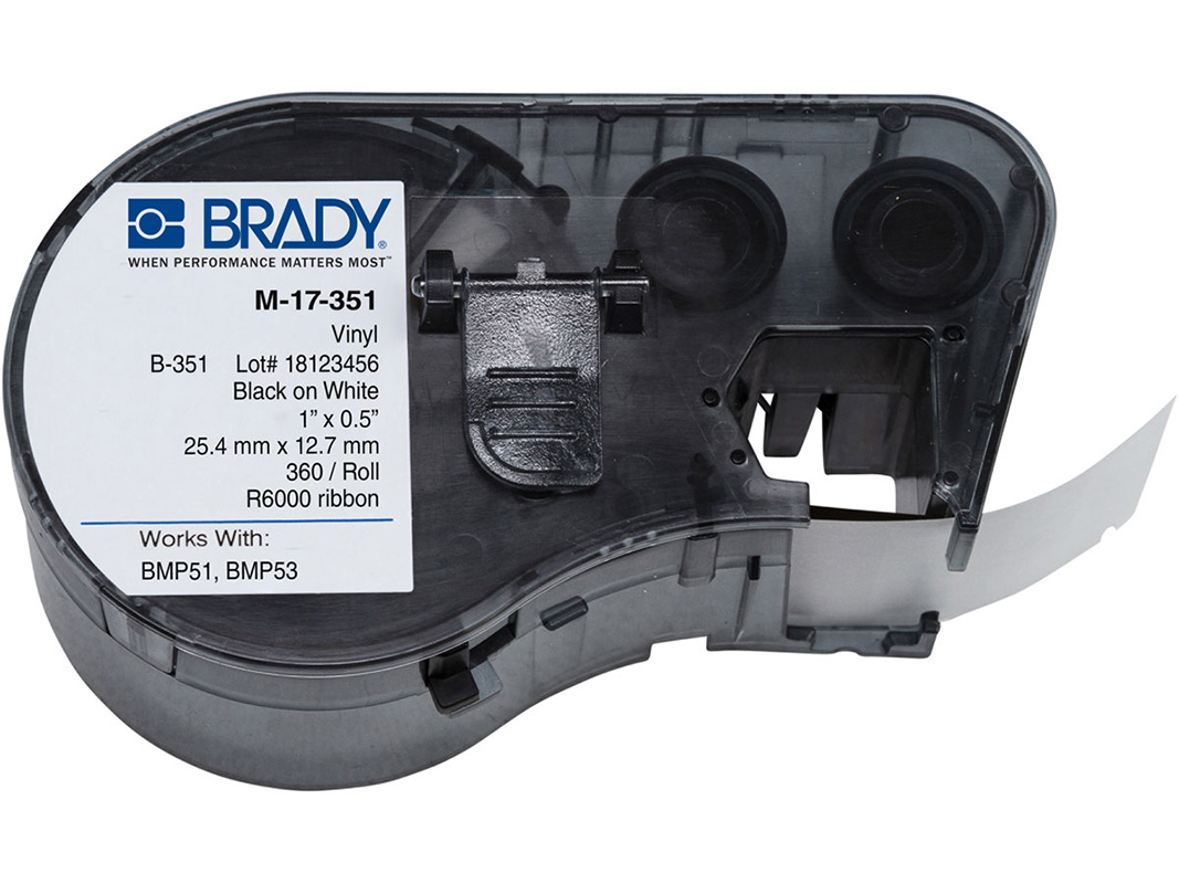 You Recently Viewed Brady B-351 Destructible Vinyl Tamper-Resistant Labels Image