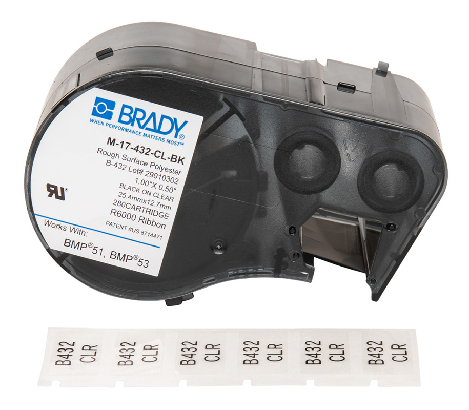 You Recently Viewed Brady B-432 Clear Polyester High Adhesion Circuit Board Labels Image