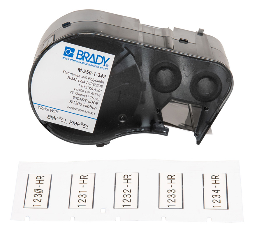 You Recently Viewed Brady B-342 Labelmaker PermaSleeve Wiremarker Sleeves Image