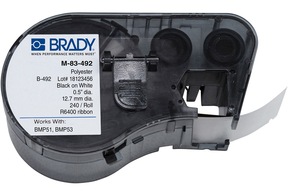 You Recently Viewed Brady B-492 Ultra Thin Polyester Laboratory Labels Image