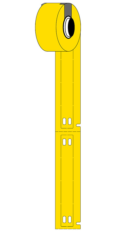You Recently Viewed Brady B-7598 Thermoplastic Polyether Polyurethane Tags Gloss 10mm x 75mm Image