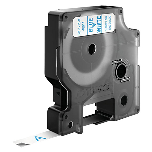 You Recently Viewed DYMO S0720-BL-WH D1 Standard Labels Blue Text on White Label Image