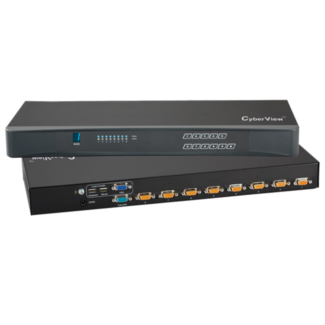 8 Port Cyberview USB KVM Switch