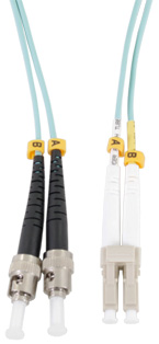 You Recently Viewed CE LC - ST Connector Multimode Duplex Fibre Patch Leads Image