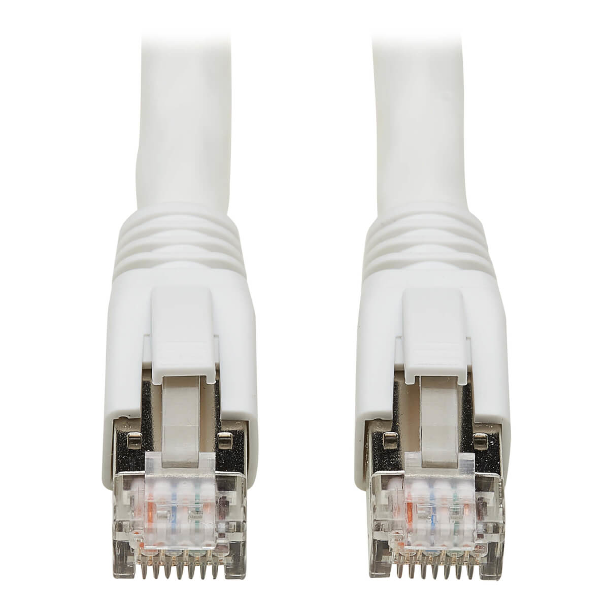 You Recently Viewed Eaton N272-WH Cat8 25G/40G-Certified Snagless Shielded S/FTP Ethernet Cable, WT Image