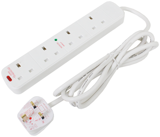 You Recently Viewed 4 Way Surge Protected Mains Extension Leads Image