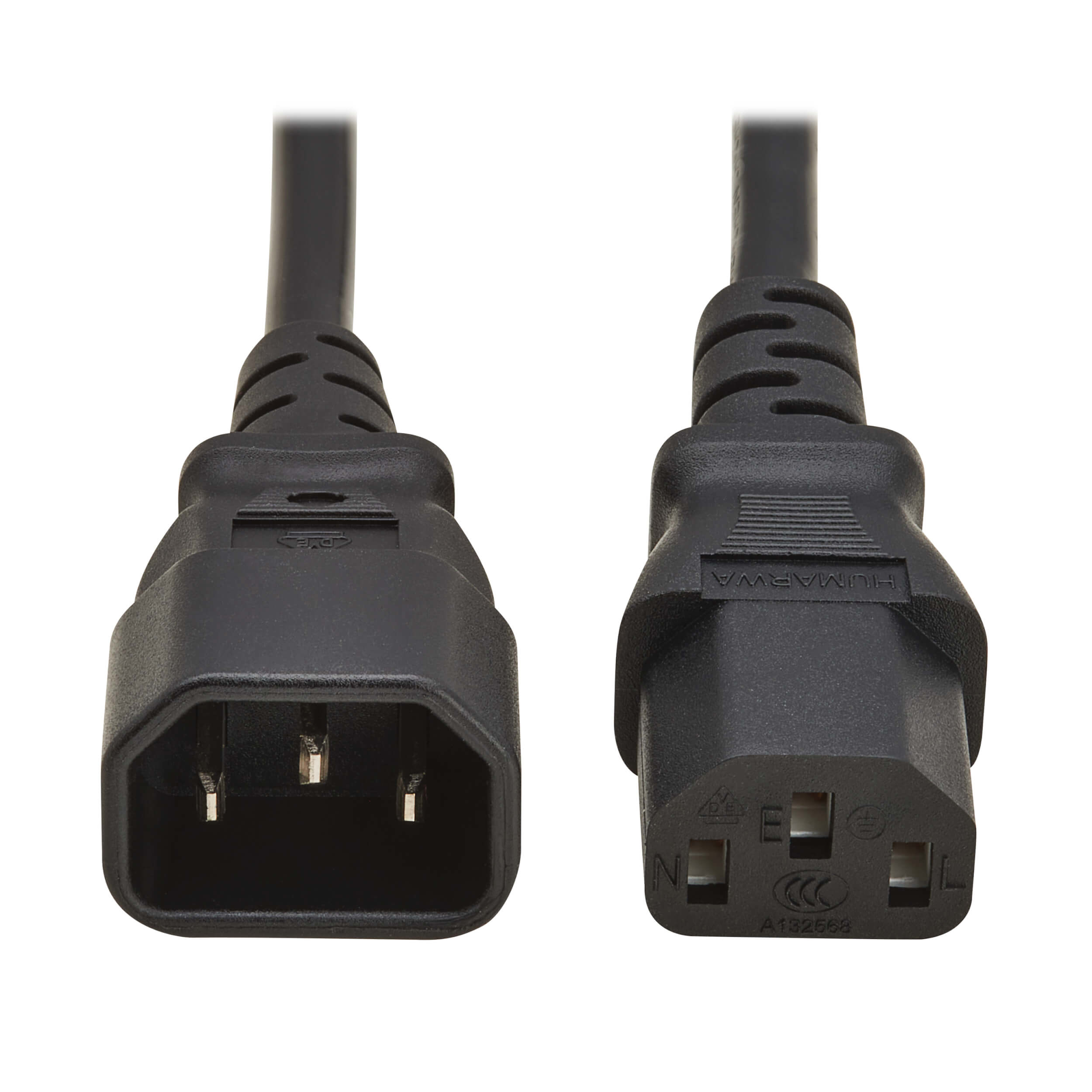 You Recently Viewed Eaton P004-EU PDU Power Cord, C13 to C14 - 10A, 250V, H05VV-F, Black Image