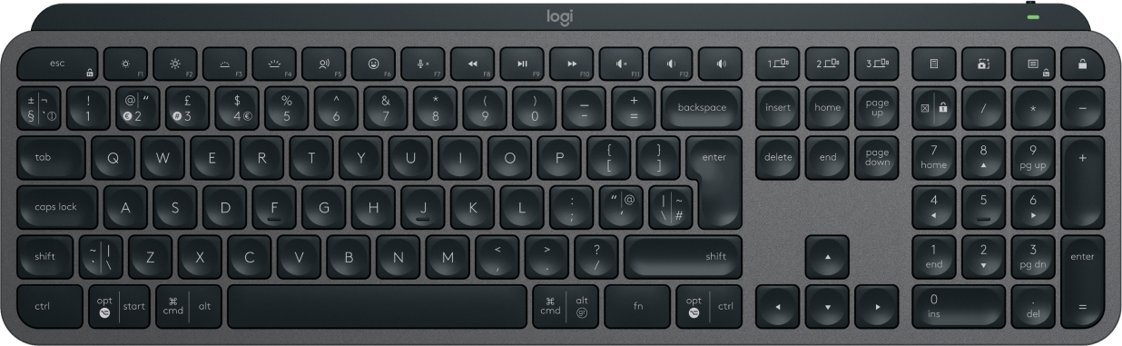 You Recently Viewed Logitech MX Keys S, Advanced Wireless Illuminated Keyboard Image